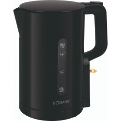 Bouilloire 1,7L 2200W Noir Bomann WK6090CB-Noir