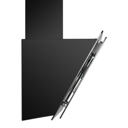 Hotte inclinée à LED Noir Bomann DU7612G-Noir