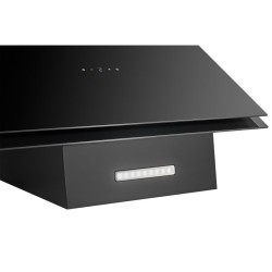 Bomann DU7612G Inclined LED Hood Black