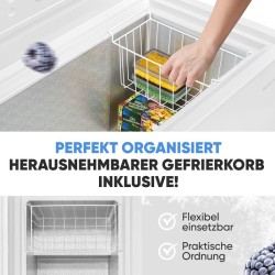 Chest freezer 198L White Bomann GT7356-White