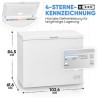 Chest freezer 198L White Bomann GT7356-White