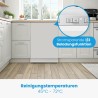 Built-in dishwasher 45cm White Bomann GSPE7420VI