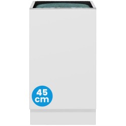 Built-in dishwasher 45cm White Bomann GSPE7420VI