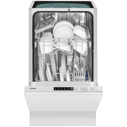 Built-in dishwasher 45cm White Bomann GSPE7420VI