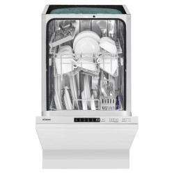 Built-in dishwasher 45cm White Bomann GSPE7420VI