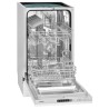 Built-in dishwasher 45cm White Bomann GSPE7420VI