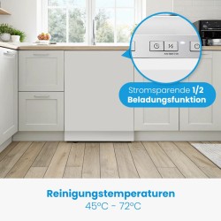 Lave vaisselle encastrable 60cm Blanc Bomann GSPE7421VI