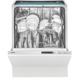 Built-in dishwasher 60cm White Bomann GSPE7421VI