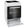 Cuisinière électrique 4 plaques vitrocéramiques et four 43L Blanc Bomann EHC7939-Blanc