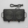 Plaque chauffante double 2500W Clatronic DKP3583-Noir