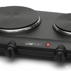 Plaque chauffante double 2500W Clatronic DKP3583-Noir