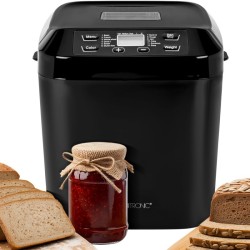 Machine à pain 1,5KG 500W Noir Clatronic BBA3774-Noir