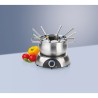 Set à fondue électrique 1400 W Inox Clatronic FD3783-Inox