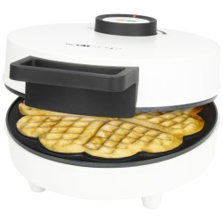 Waffle iron White 1200W Clatronic WA3832-White