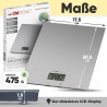 Balance de cuisine en acier inoxydable Clatronic KW3821-Inox