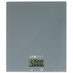 Clatronic KW3820-Grey glass kitchen scale