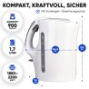 Kettle 1,7L 2200W White Clatronic WK3819-White