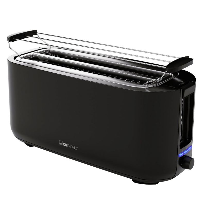 Toaster 2 slots 1400W Black Clatronic TA3802-Noir