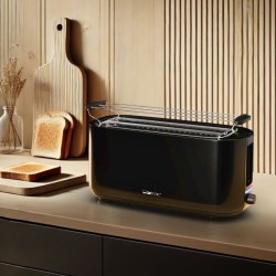 Toaster 2 slots 1400W Black Clatronic TA3802-Noir