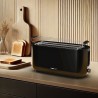 Toaster 2 slots 1400W Black Clatronic TA3802-Noir