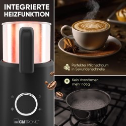 Mousseur à lait 500W Clatronic MS3812-Noir