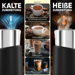 Milk Frother 500W Clatronic MS3812-Black