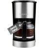 Machine à café 1,5L 800W Inox Clatronic KA3808-Inox
