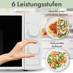 Microwave 20L 1150W Clatronic MW791-white