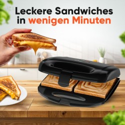 Sandwich maker Clatronic ST3814-Black