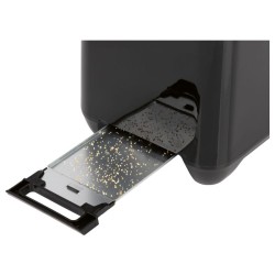 Grille pain 2 fentes Noir Clatronic TA3801-Noir
