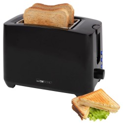 Toaster 2 slots Black Clatronic TA3801-Black