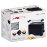 Toaster 2 slots Black Clatronic TA3801-Black