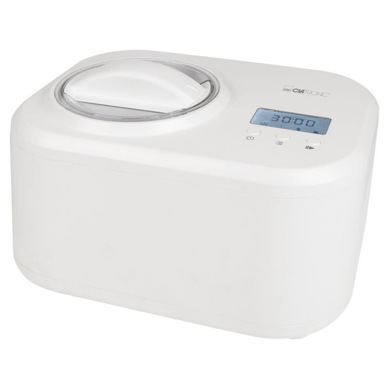 Machine à glace/Sorbetière 1L Blanc Clatronic ICM3799-Blanc