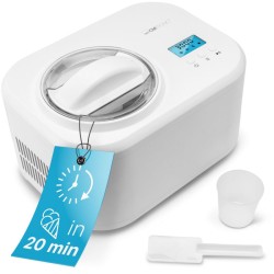 Machine à glace/Sorbetière 1L Blanc Clatronic ICM3799-Blanc