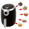 Clatronic FR3769H-Black 1.8L oil-free hot air fryer