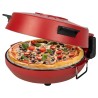 Machine à Pizza 1200W rouge Clatronic PM3787-Rouge
