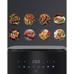 Friteuse à air chaud 5L noir Clatronic FR3782H-Noir