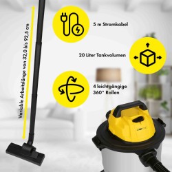 Clatronic BS1313 wet/dry hoover