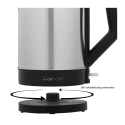 Electric kettle 1.5L 2200W Clatronic WKS 3692 Black