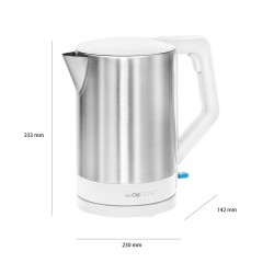 Electric kettle 1,5L 2200W Clatronic WKS 3692 White