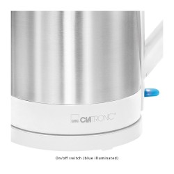 Electric kettle 1,5L 2200W Clatronic WKS 3692 White