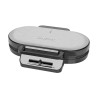 2-plate waffle iron Caltronic WA 3745 Black