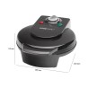 Gaufrier Clatronic WA 3491 Noir