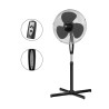 40cm pedestal fan with remote control Clatronic VL 3741S Black