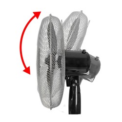 40cm pedestal fan with remote control Clatronic VL 3741S Black