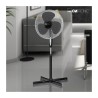 Ventilateur sur pied 40cm avec telecommande Clatronic VL 3741S Noir