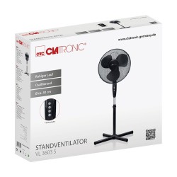 Stand fan 40cm Clatronic VL 3603S Black