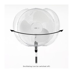 40cm pedestal fan Clatronic VL 3603S White