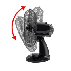 Table fan 30cm Clatronic VL 3602 Black