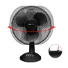 Ventilateur de table 30cm Clatronic VL 3602 Noir